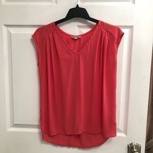 Pleione Coral blouse